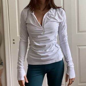 Athleta Breathable Quarter Zip Pullover